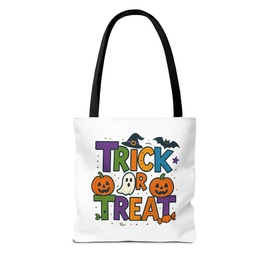 HALLOWEEN TRICK OR TREAT - Tote Bag. (CAN PERSONALIZE) - Tammy & Friends Travel