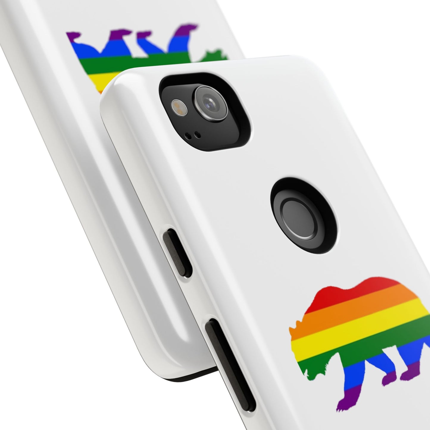 PRIDE BEAR Personalized Older Model Phone Cases - Tammy & Friends Travel