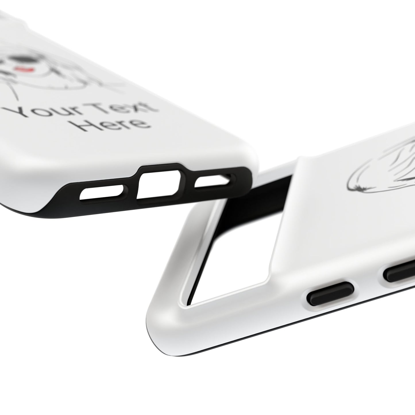 TAYLOR with RED LIPS - NEWER Phone Cases (CAN PERSONALIZE) - Tammy & Friends Travel