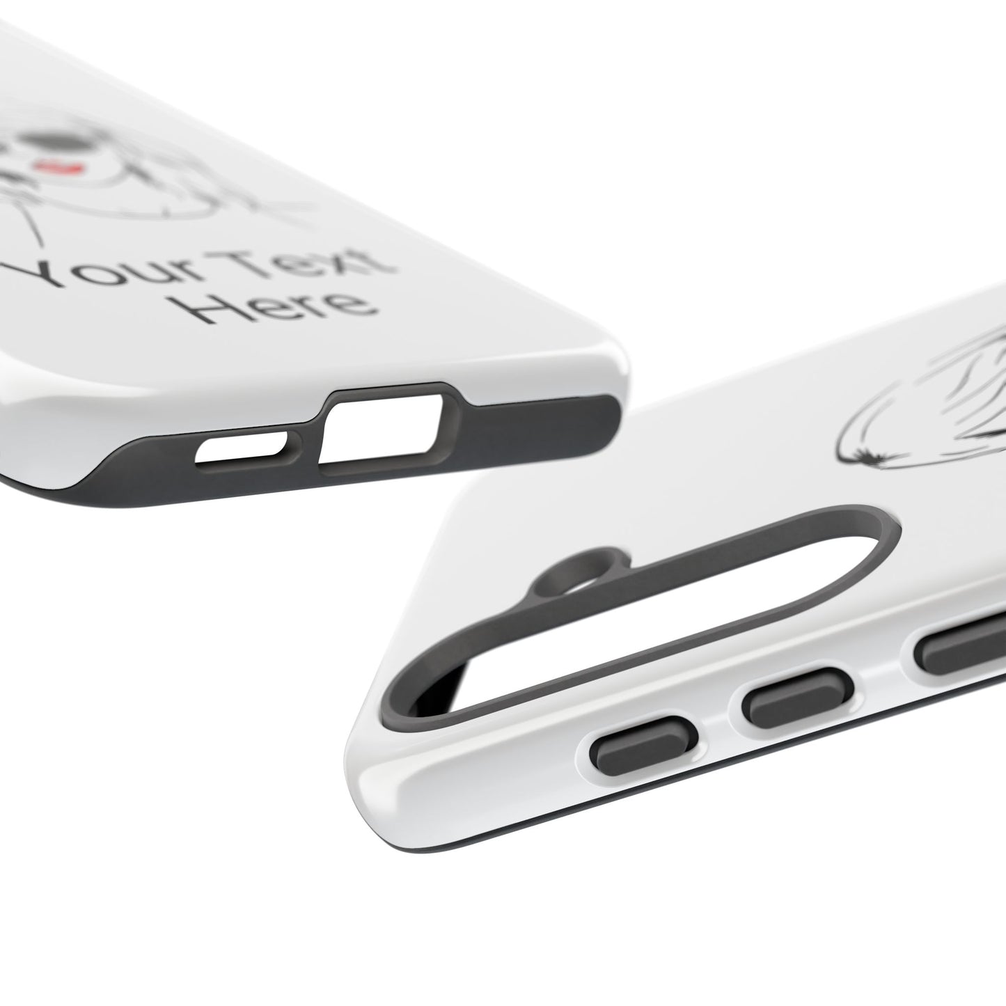 TAYLOR with RED LIPS - NEWER Phone Cases (CAN PERSONALIZE) - Tammy & Friends Travel