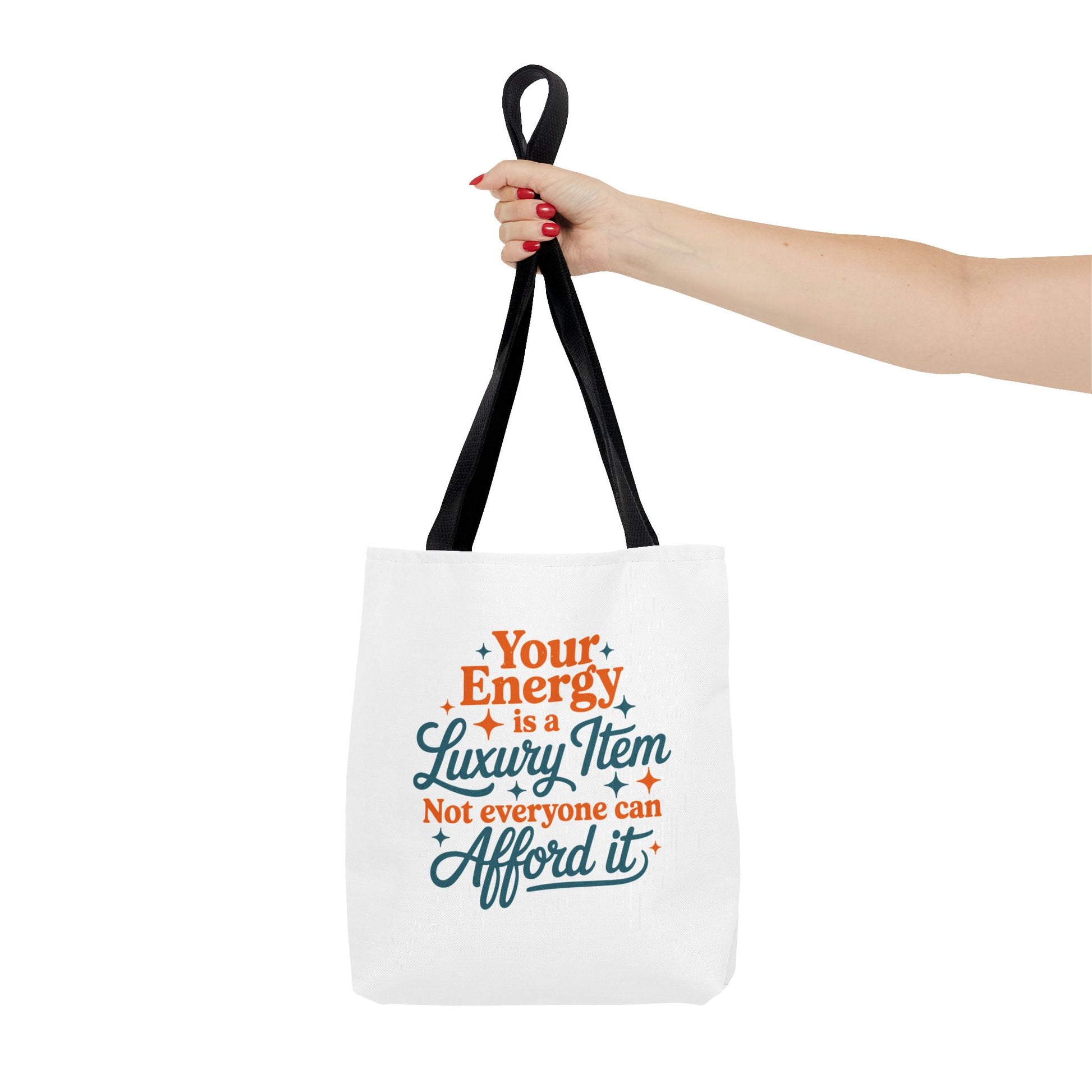 TAYLOR YOUR ENERGY IS A LUXURY - Tote Bag (NOT PERSONALIZED) - Tammy & Friends Travel