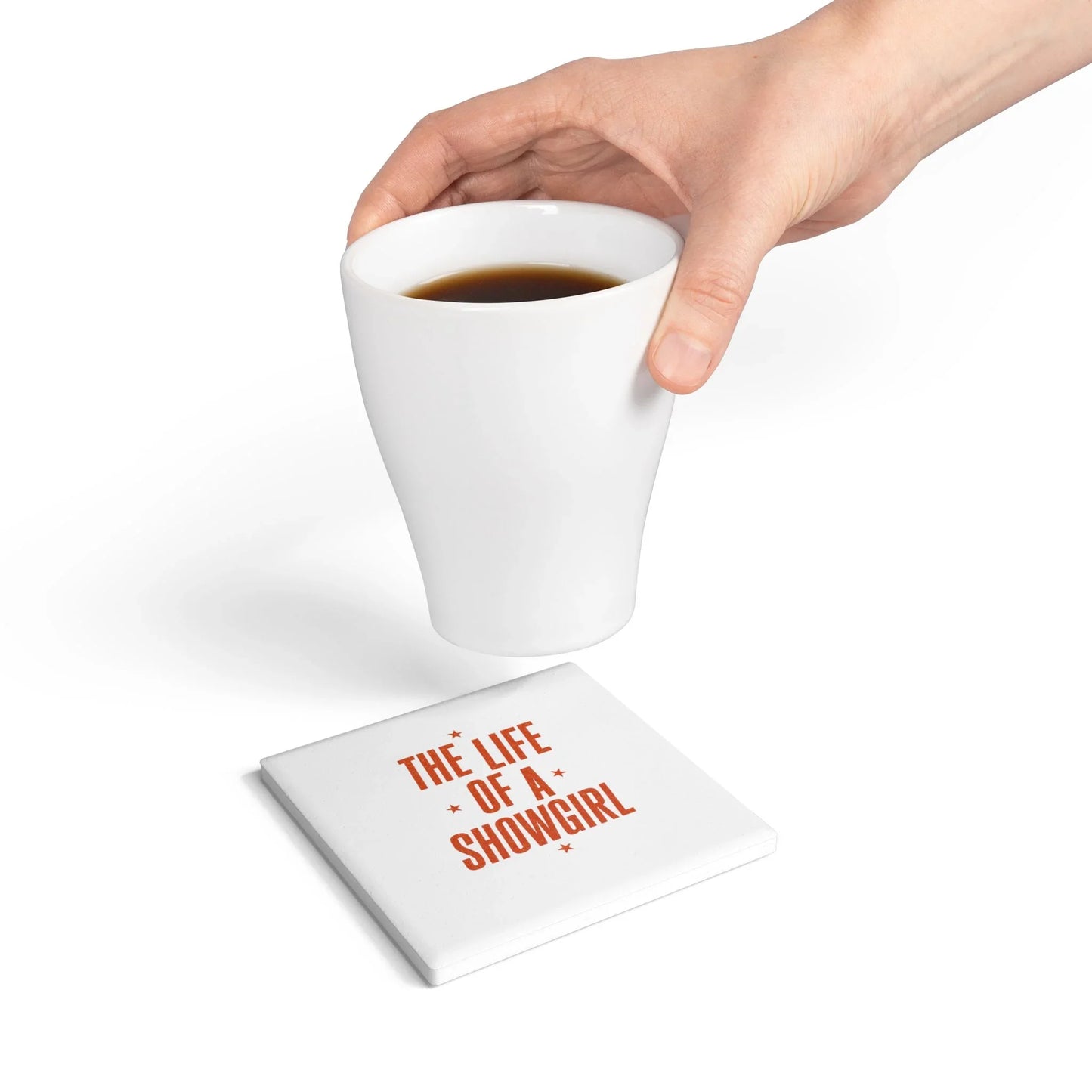 TAYLOR THE LIFE OF A SHOWGIRL - Ceramic Coaster - Tammy & Friends Travel