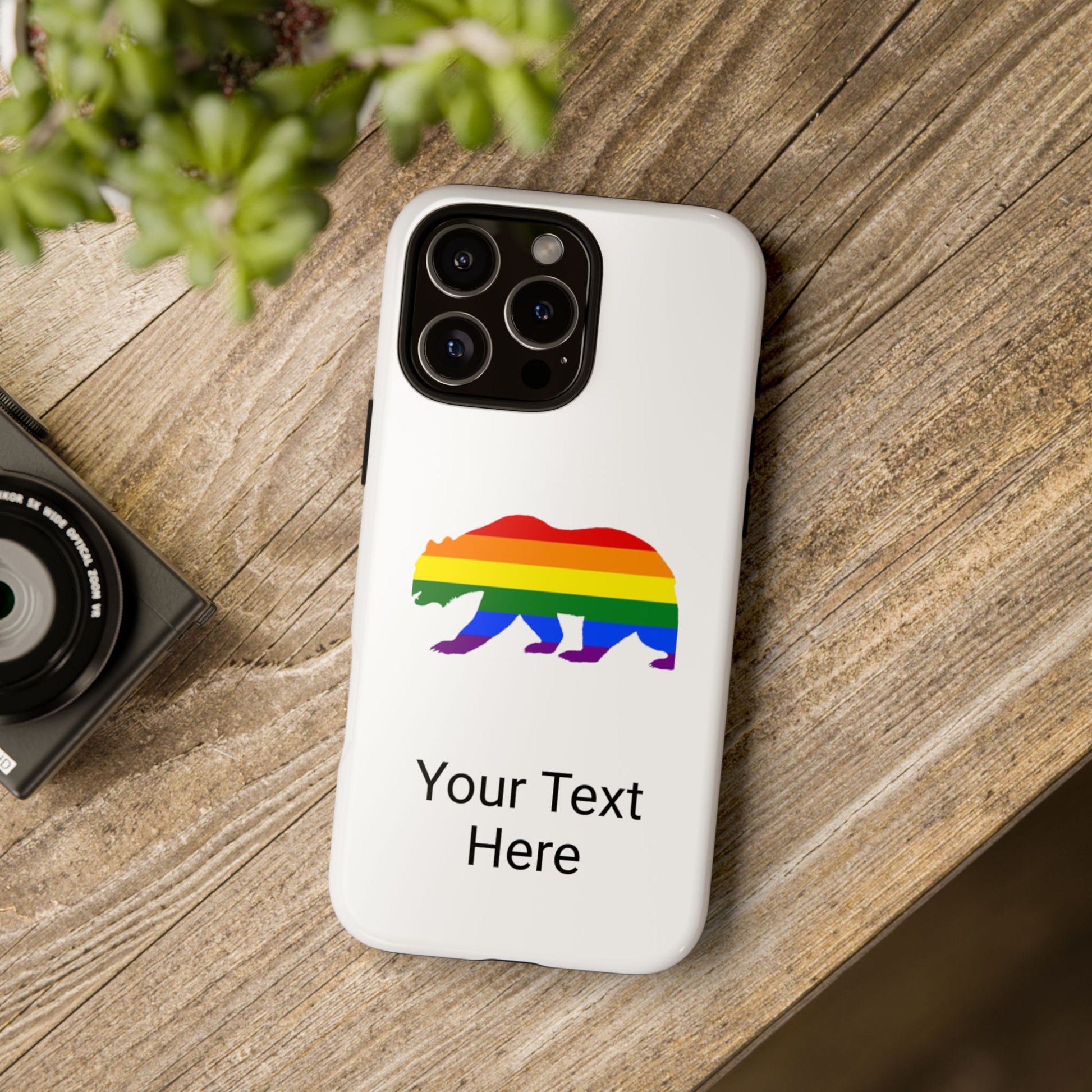 PRIDE BEAR - Phone Cases! NEWER models (NOT PERSONALIZED) - Tammy & Friends Travel