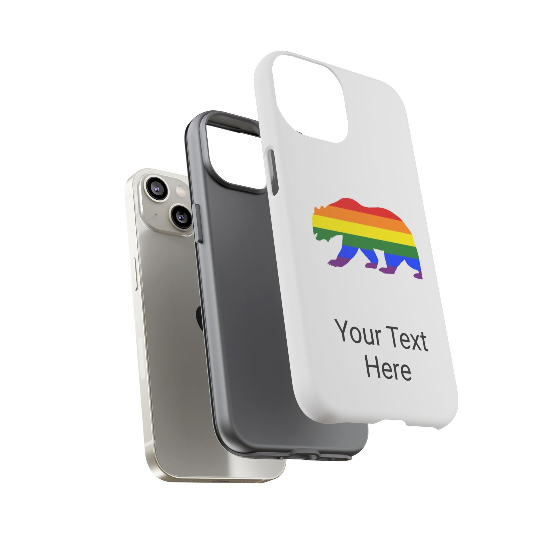 PRIDE BEAR - Phone Cases! NEWER models (NOT PERSONALIZED) - Tammy & Friends Travel