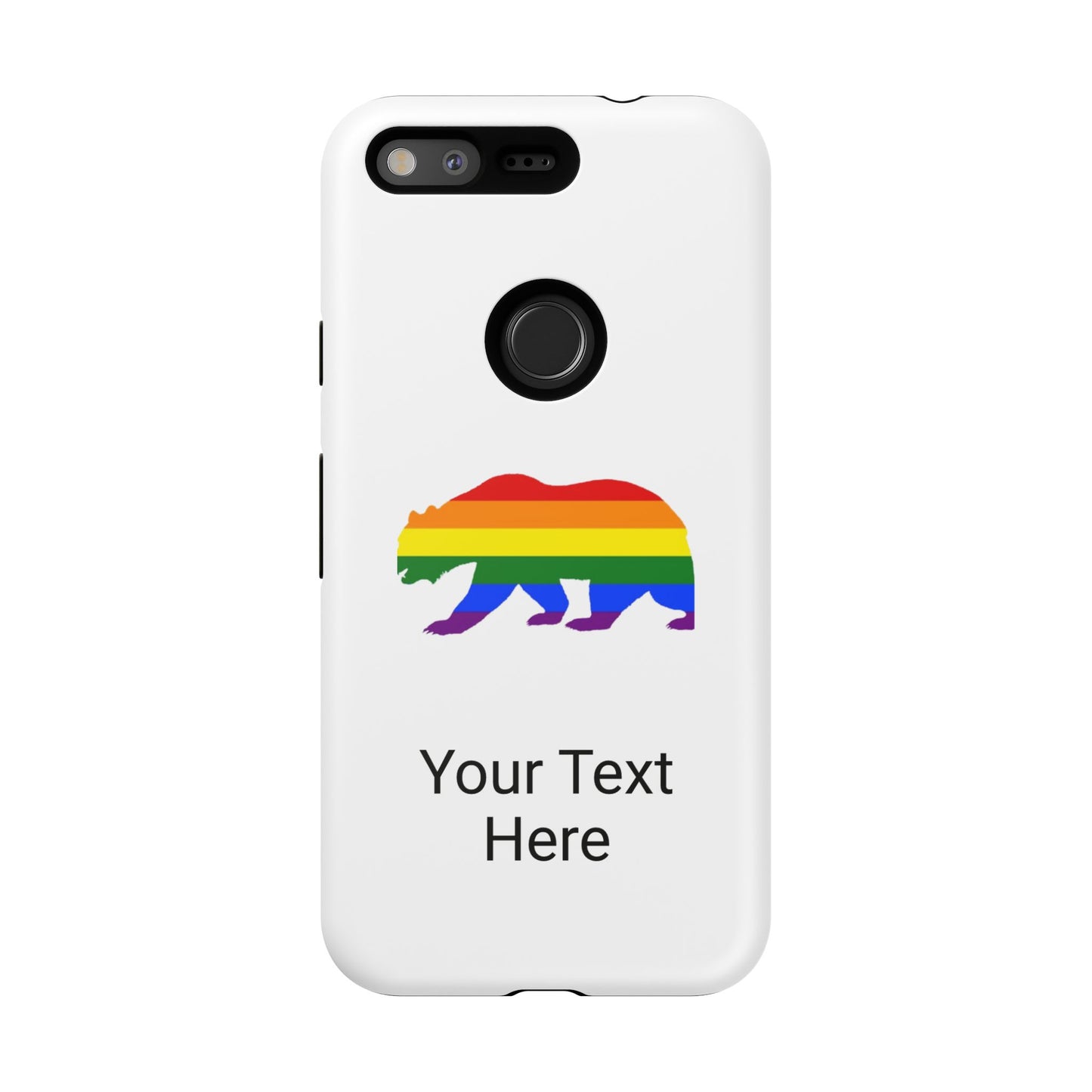 PRIDE BEAR Personalized Older Model Phone Cases - Tammy & Friends Travel