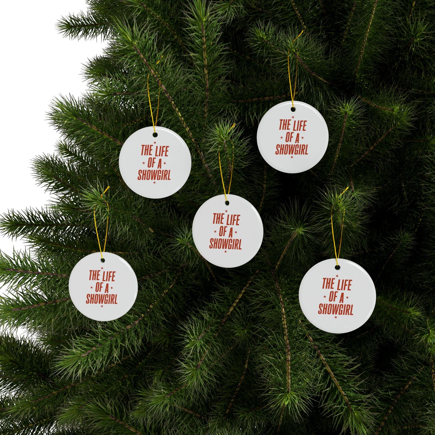 TAYLOR THE LIFE OF A SHOWGIRL - Ornament (NOT PERSONALIZED) - Tammy & Friends Travel