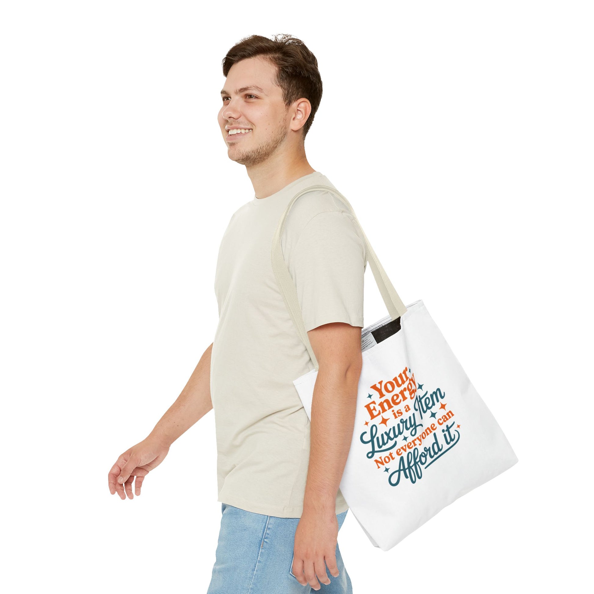 TAYLOR YOUR ENERGY IS A LUXURY - Tote Bag (NOT PERSONALIZED) - Tammy & Friends Travel