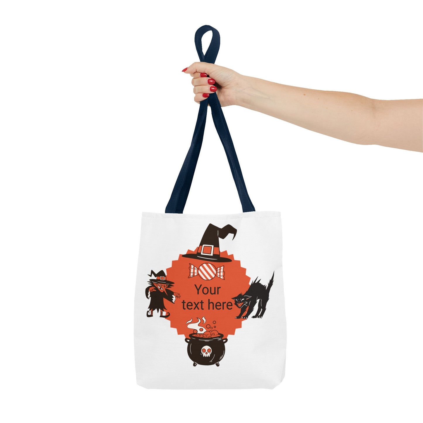 HALLOWEEN TRICK OR TREAT - Tote Bag. (CAN PERSONALIZE) - Tammy & Friends Travel