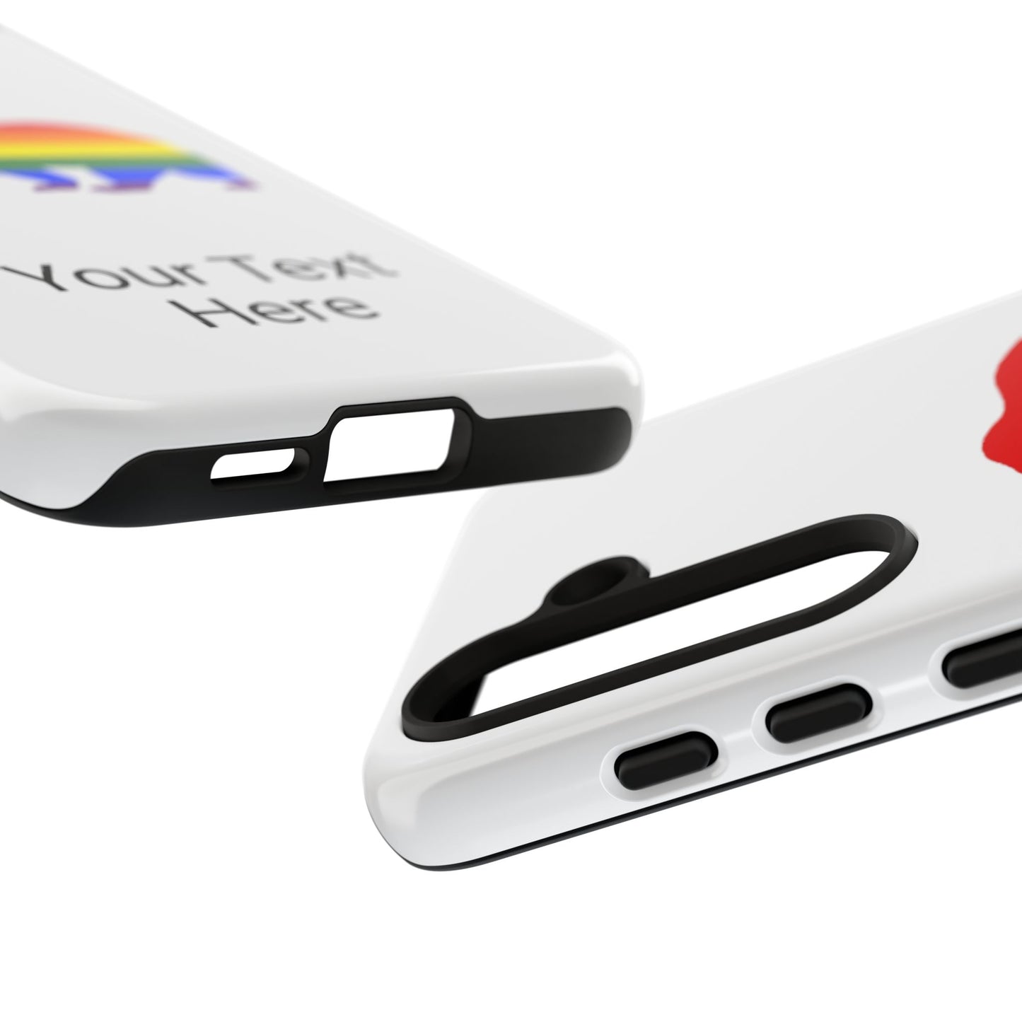 PRIDE BEAR Personalized Older Model Phone Cases - Tammy & Friends Travel