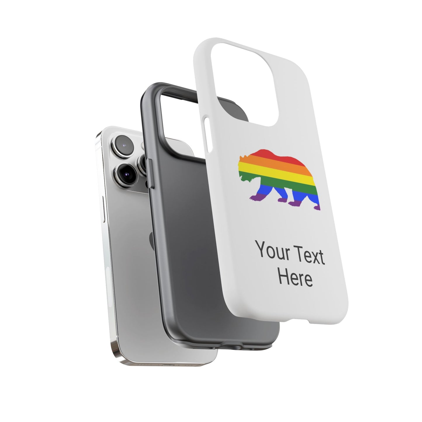 PRIDE BEAR - Phone Cases! NEWER models (NOT PERSONALIZED) - Tammy & Friends Travel