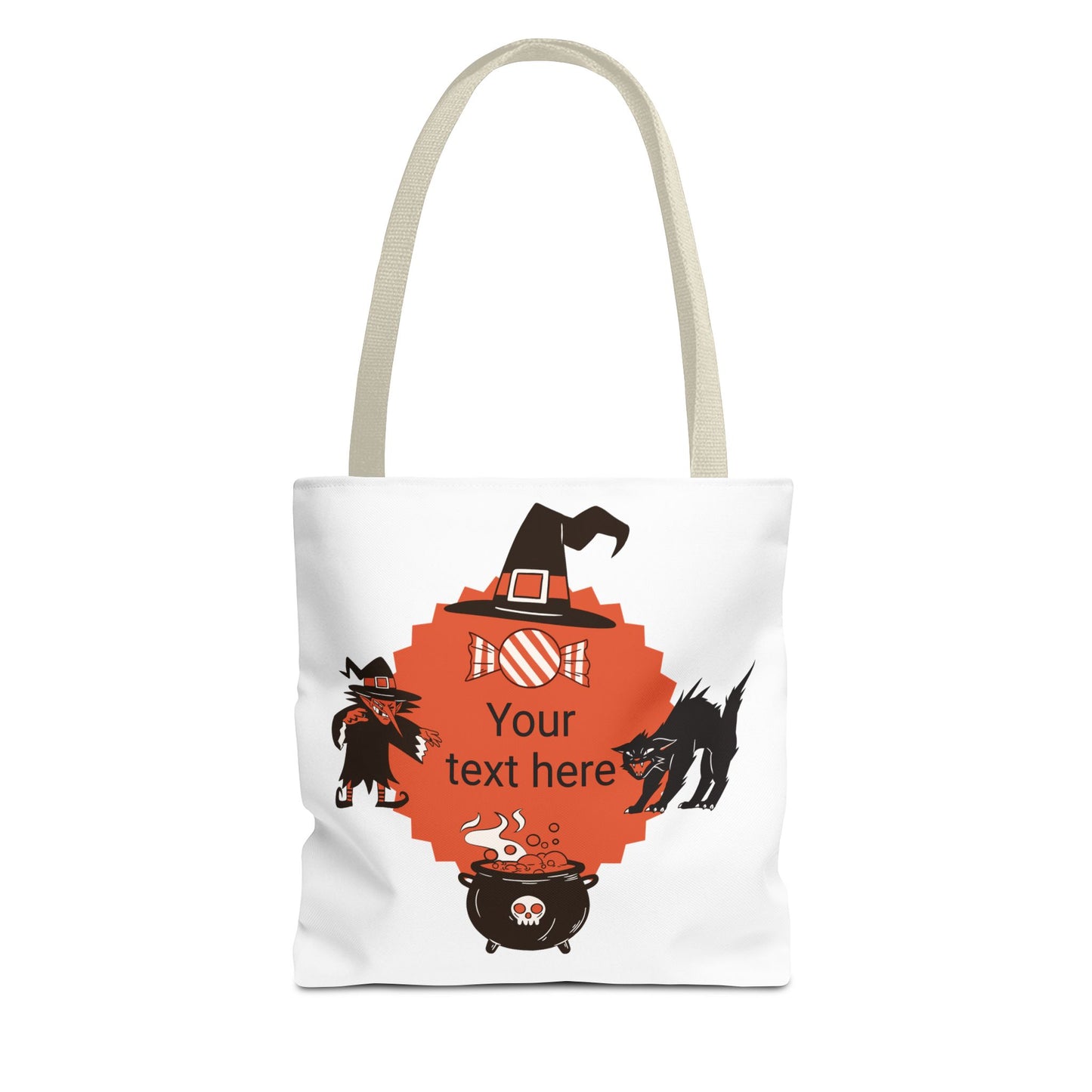 HALLOWEEN TRICK OR TREAT - Tote Bag. (CAN PERSONALIZE) - Tammy & Friends Travel