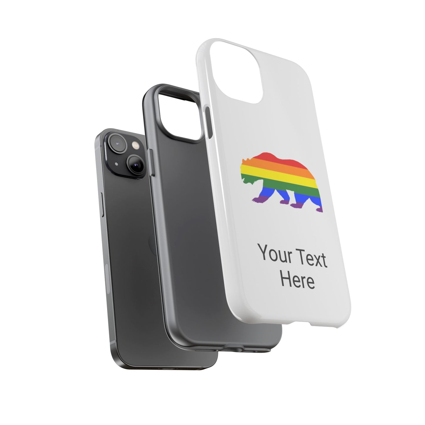 PRIDE BEAR - Phone Cases! NEWER models (NOT PERSONALIZED) - Tammy & Friends Travel