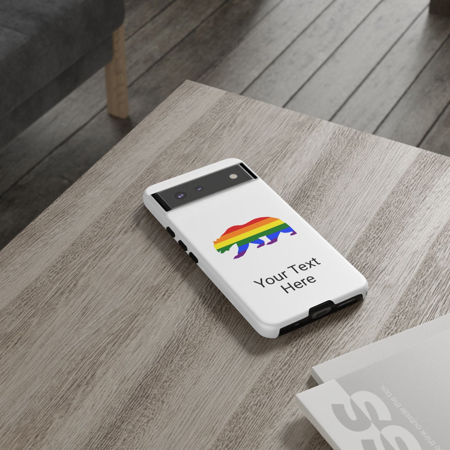 PRIDE BEAR Personalized Older Model Phone Cases - Tammy & Friends Travel