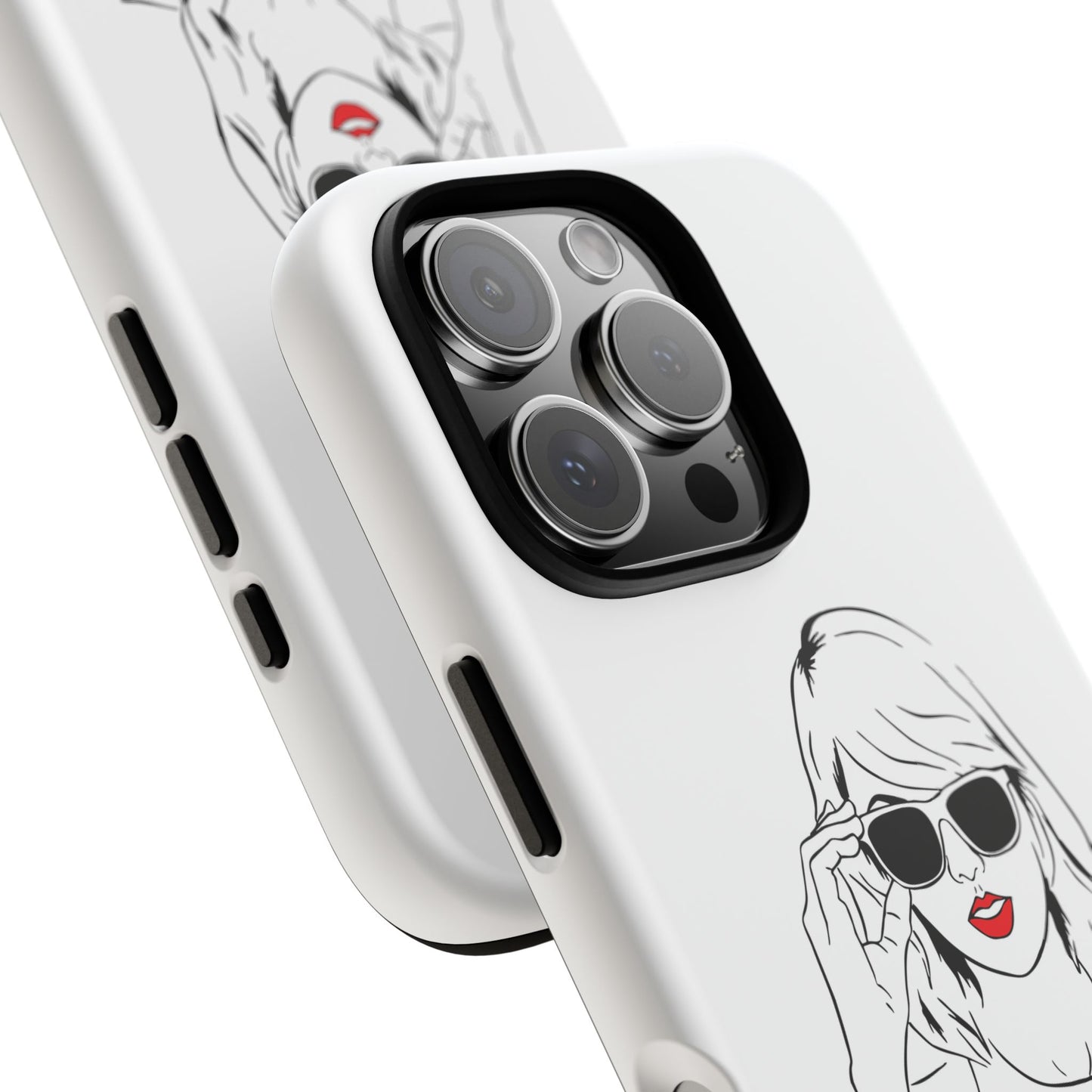 TAYLOR with RED LIPS - NEWER Phone Cases (CAN PERSONALIZE) - Tammy & Friends Travel