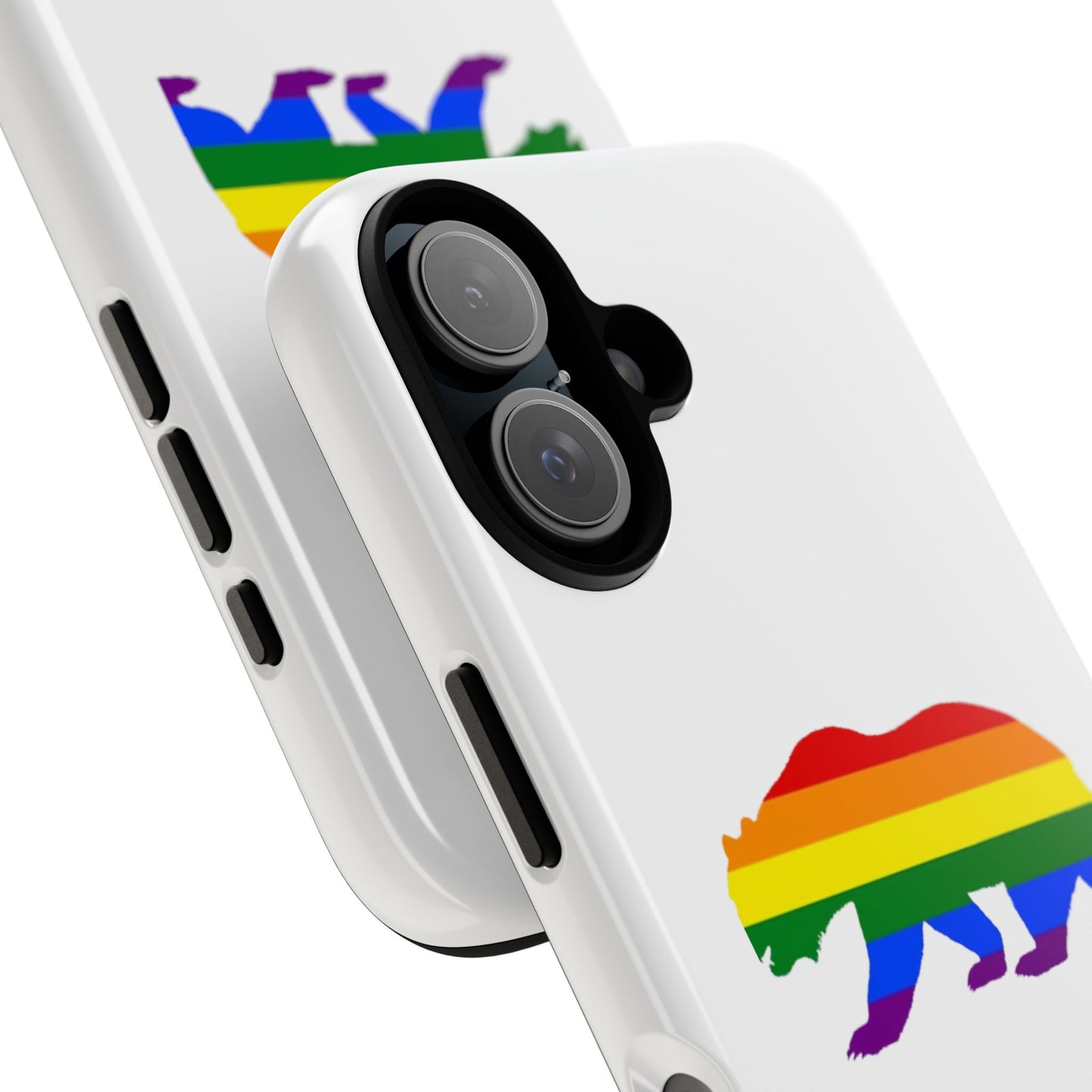 PRIDE BEAR Personalized Older Model Phone Cases - Tammy & Friends Travel