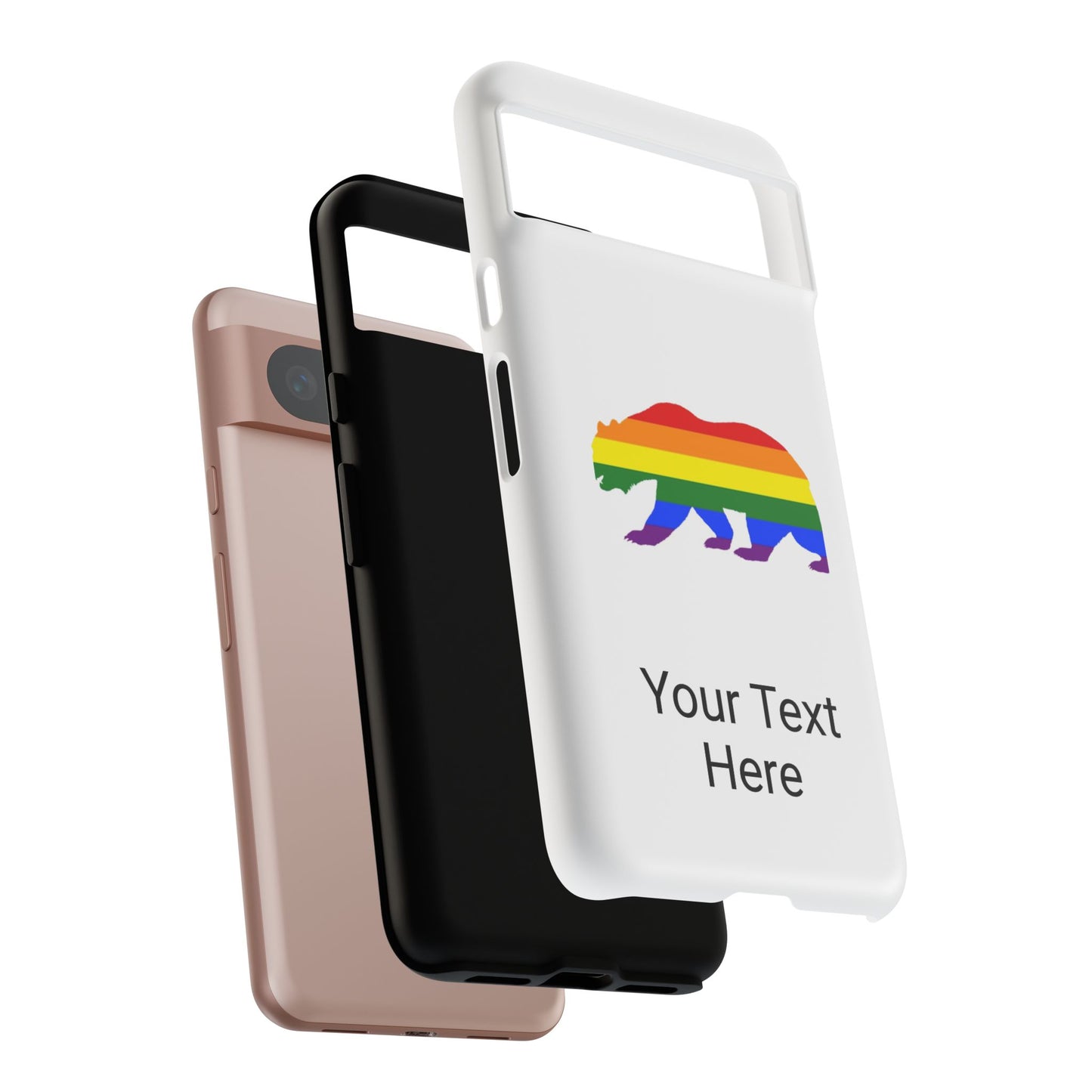 PRIDE BEAR - Phone Cases! NEWER models (NOT PERSONALIZED) - Tammy & Friends Travel