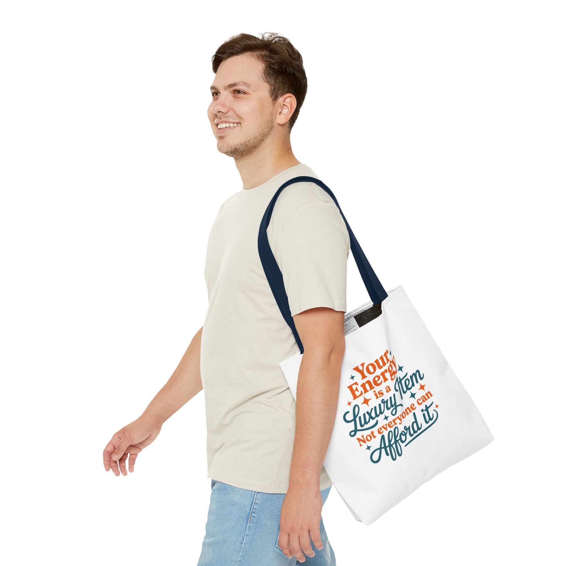 TAYLOR YOUR ENERGY IS A LUXURY - Tote Bag (NOT PERSONALIZED) - Tammy & Friends Travel