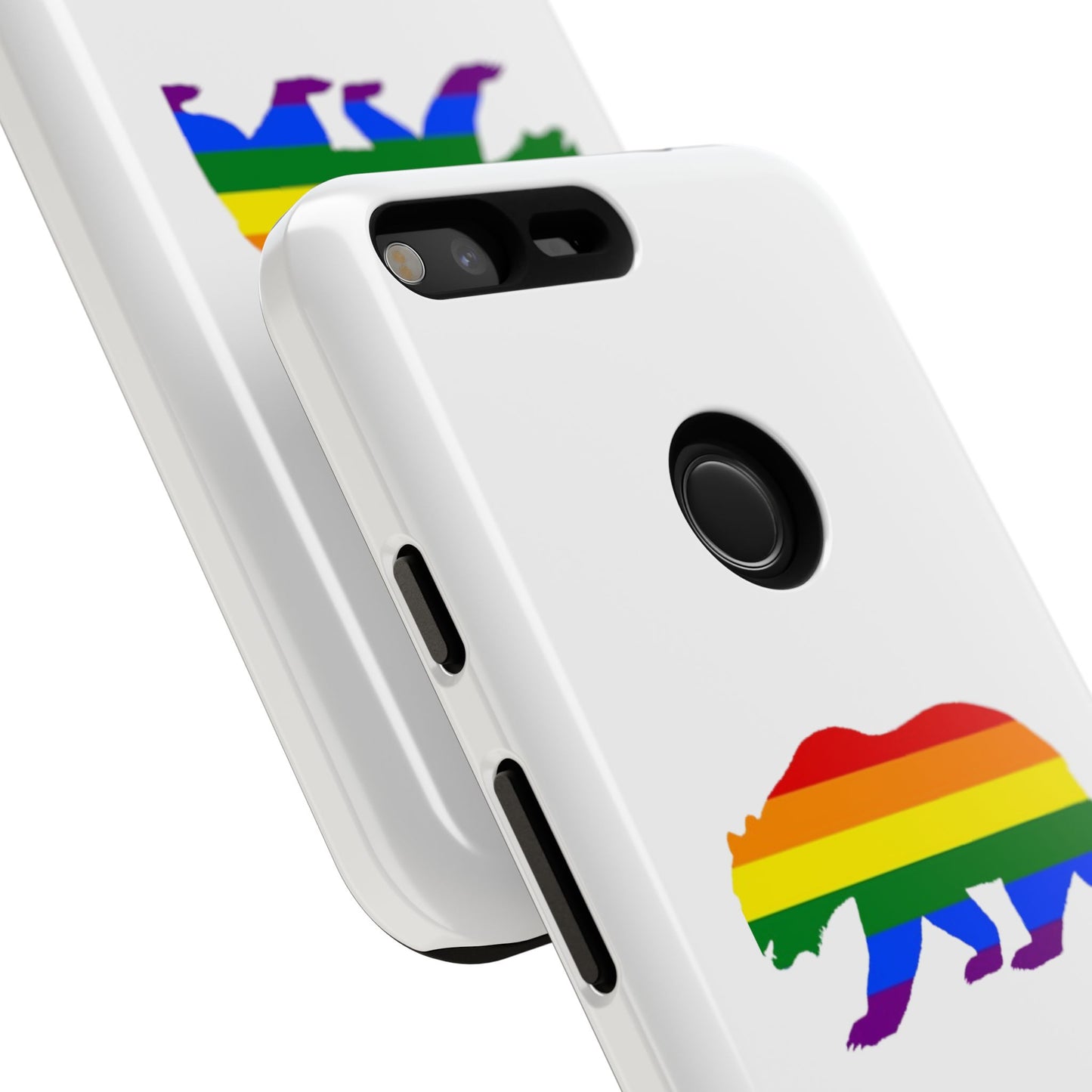 PRIDE BEAR Personalized Older Model Phone Cases - Tammy & Friends Travel