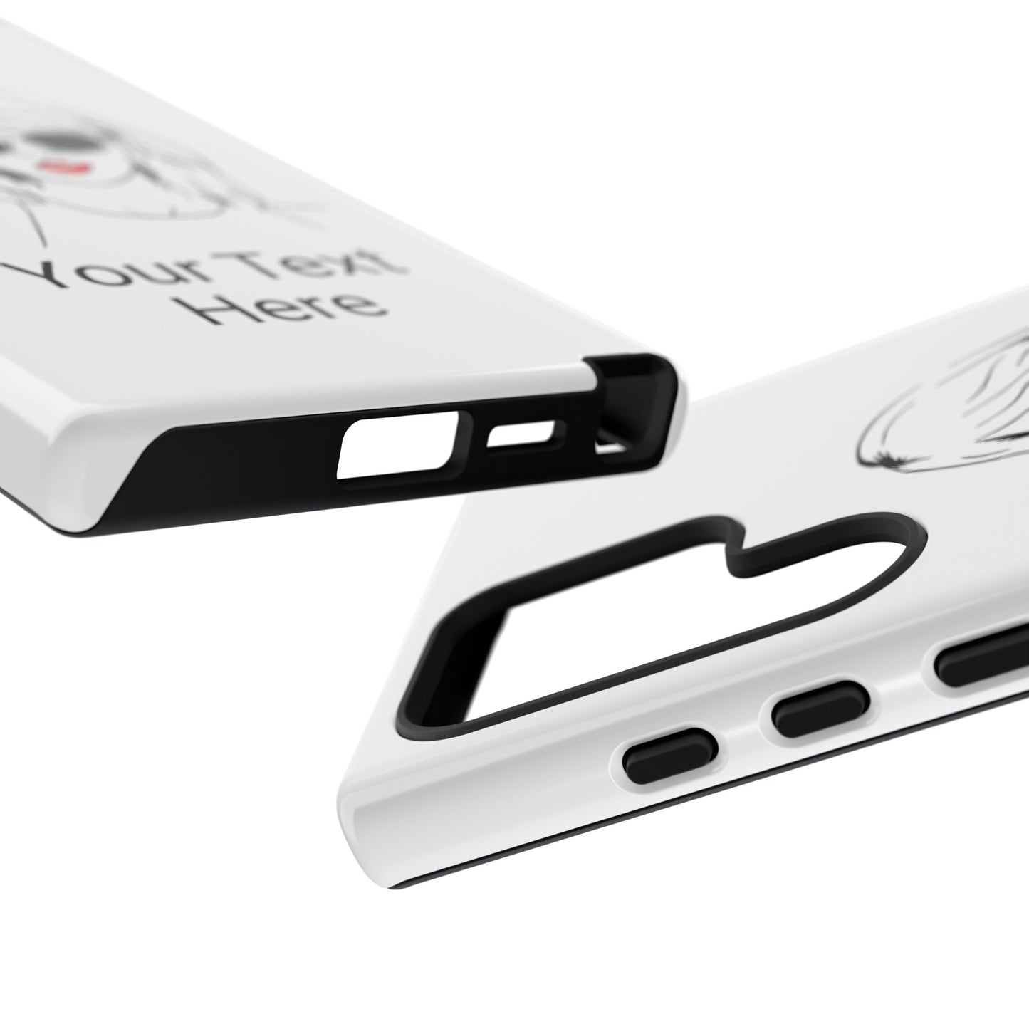 TAYLOR with RED LIPS - NEWER Phone Cases (CAN PERSONALIZE) - Tammy & Friends Travel