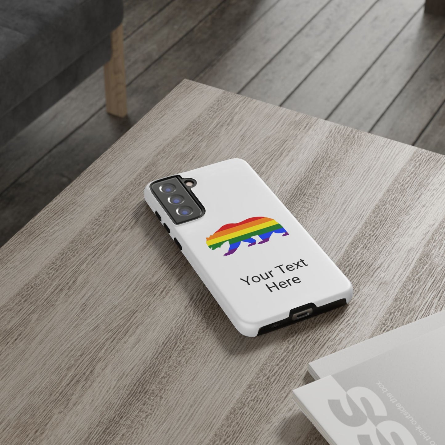 PRIDE BEAR Personalized Older Model Phone Cases - Tammy & Friends Travel