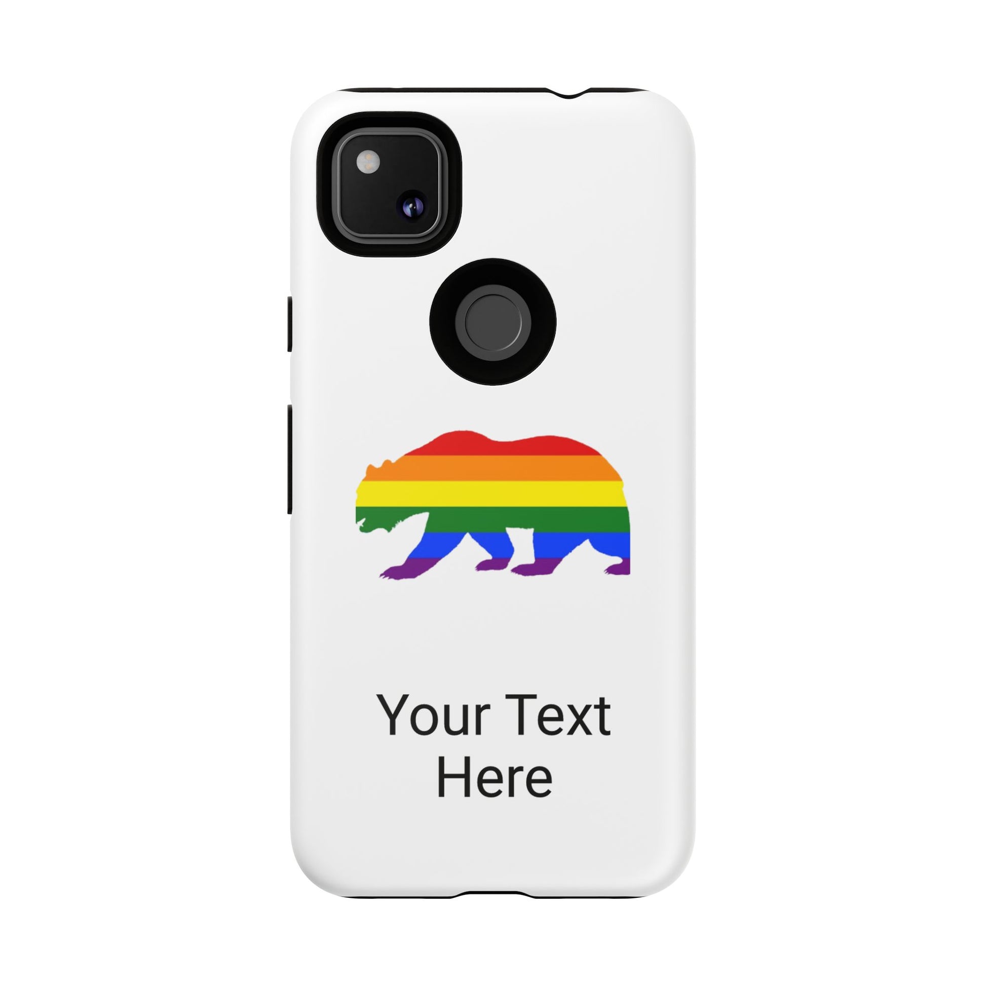 PRIDE BEAR Personalized Older Model Phone Cases - Tammy & Friends Travel