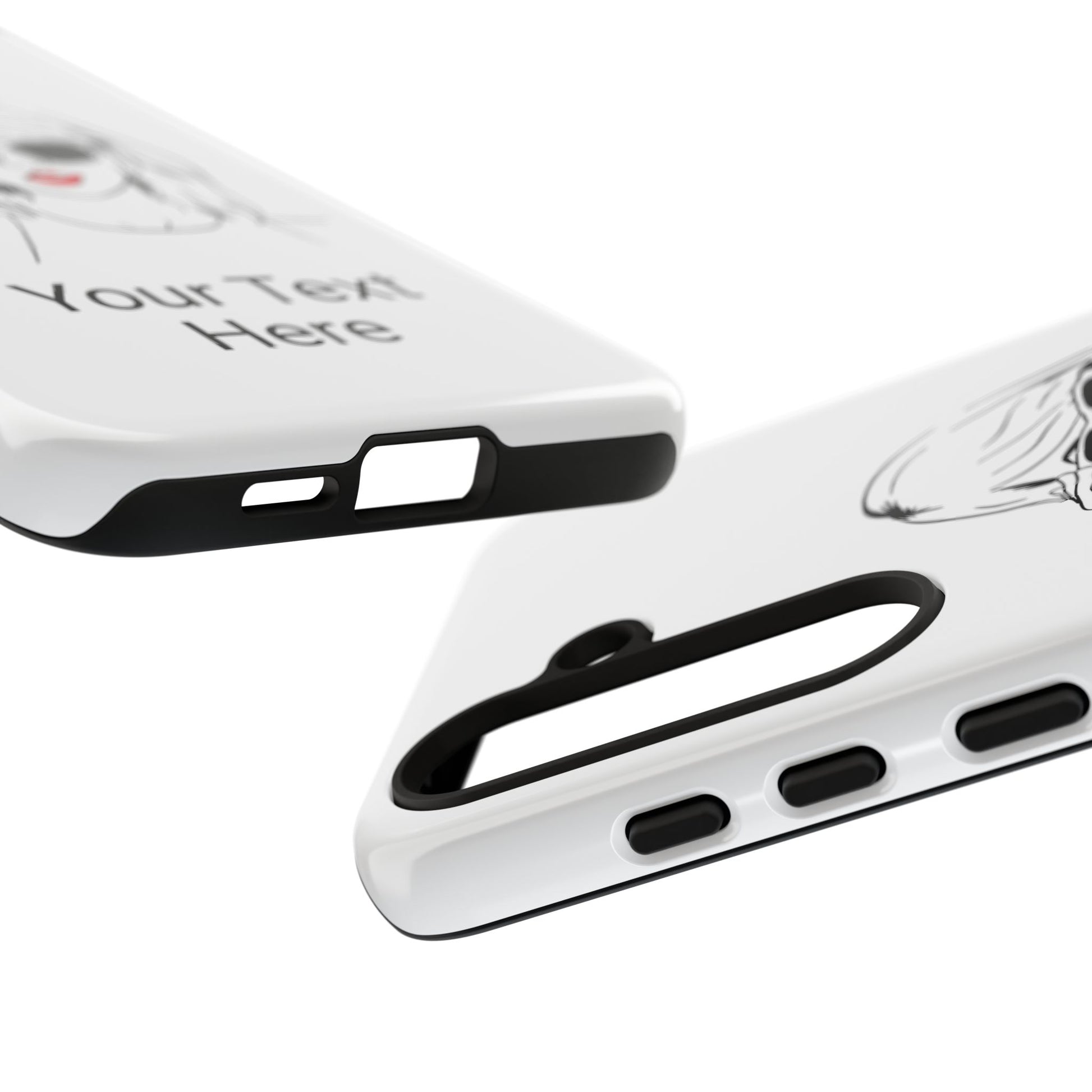 TAYLOR with RED LIPS - OLDER Model Phone Cases (CAN PERSONALIZE) - Tammy & Friends Travel