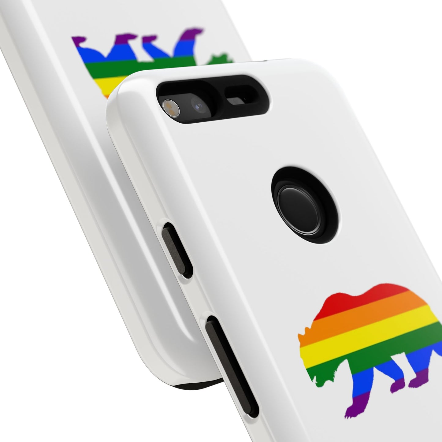 PRIDE BEAR Personalized Older Model Phone Cases - Tammy & Friends Travel