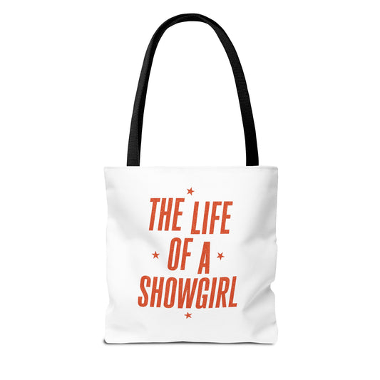 TAYLOR THE LIFE OF A SHOWGIRL - Tote Bag (CAN PERSONALIZE) - Tammy & Friends Travel