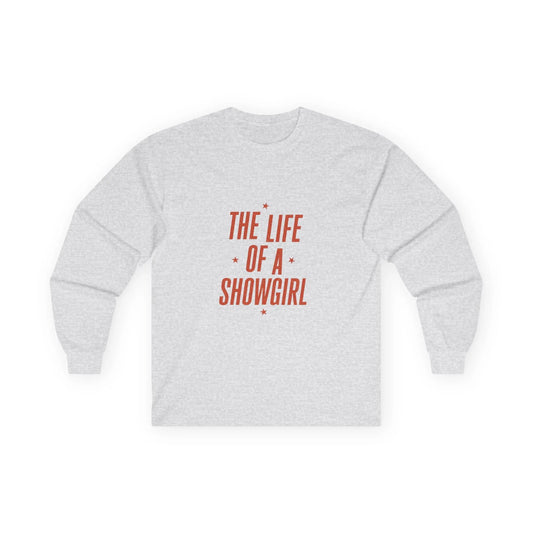 TAYLOR LIFE OF A SHOWGIRL- Unisex Long Sleeve T-Shirt Taylor Swift (NOT PERSONALIZED) - Tammy & Friends Travel