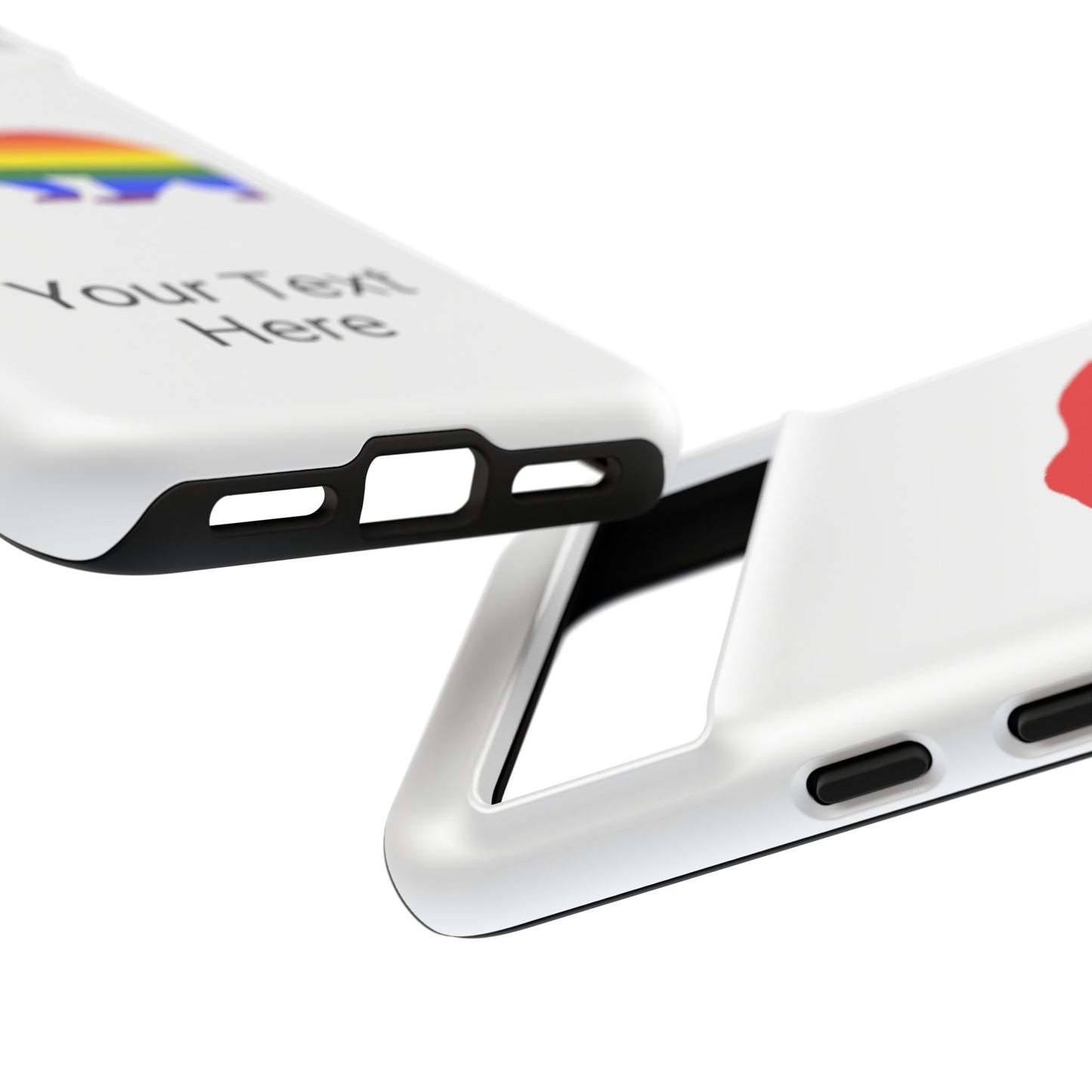 PRIDE BEAR Personalized Older Model Phone Cases - Tammy & Friends Travel