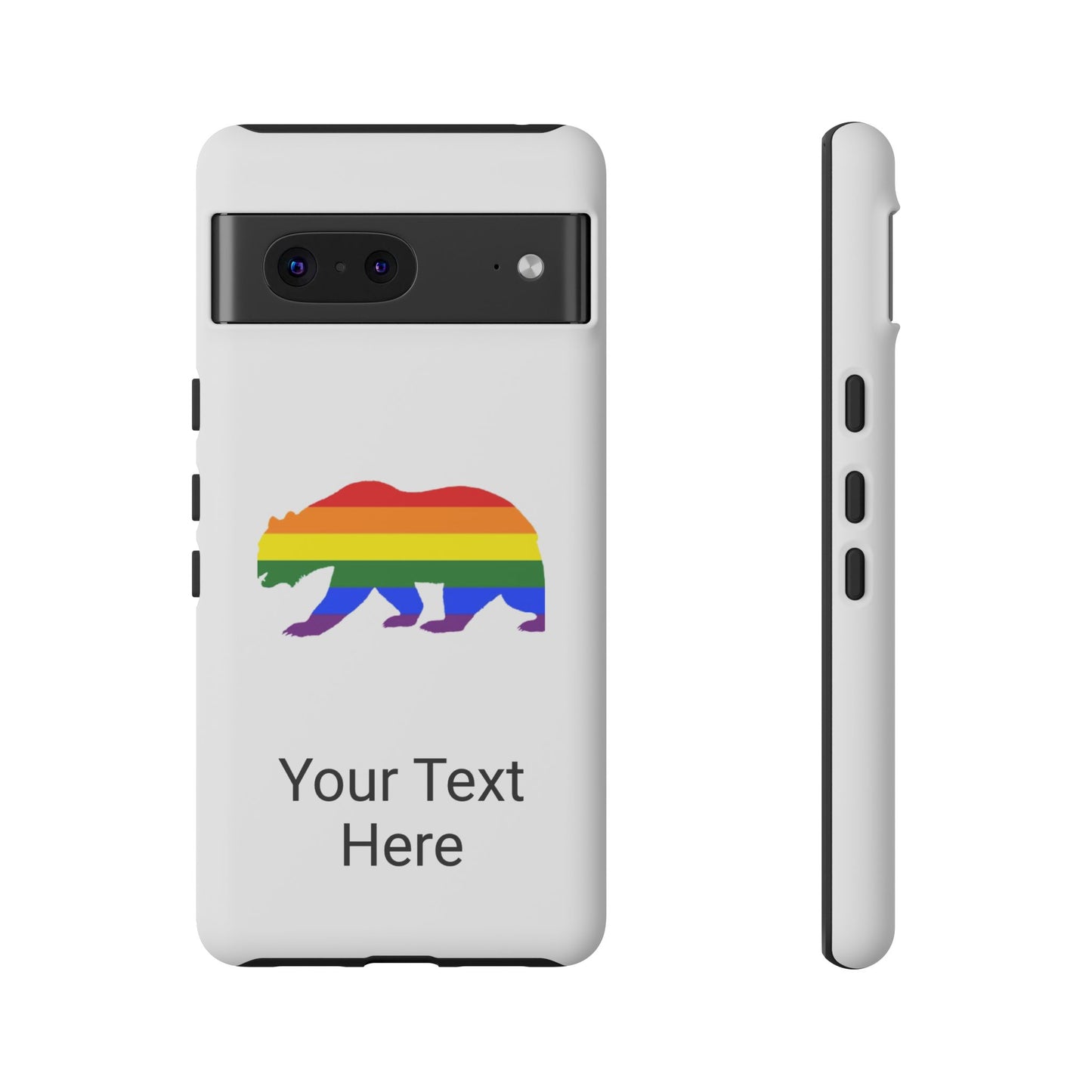 PRIDE BEAR Personalized Older Model Phone Cases - Tammy & Friends Travel