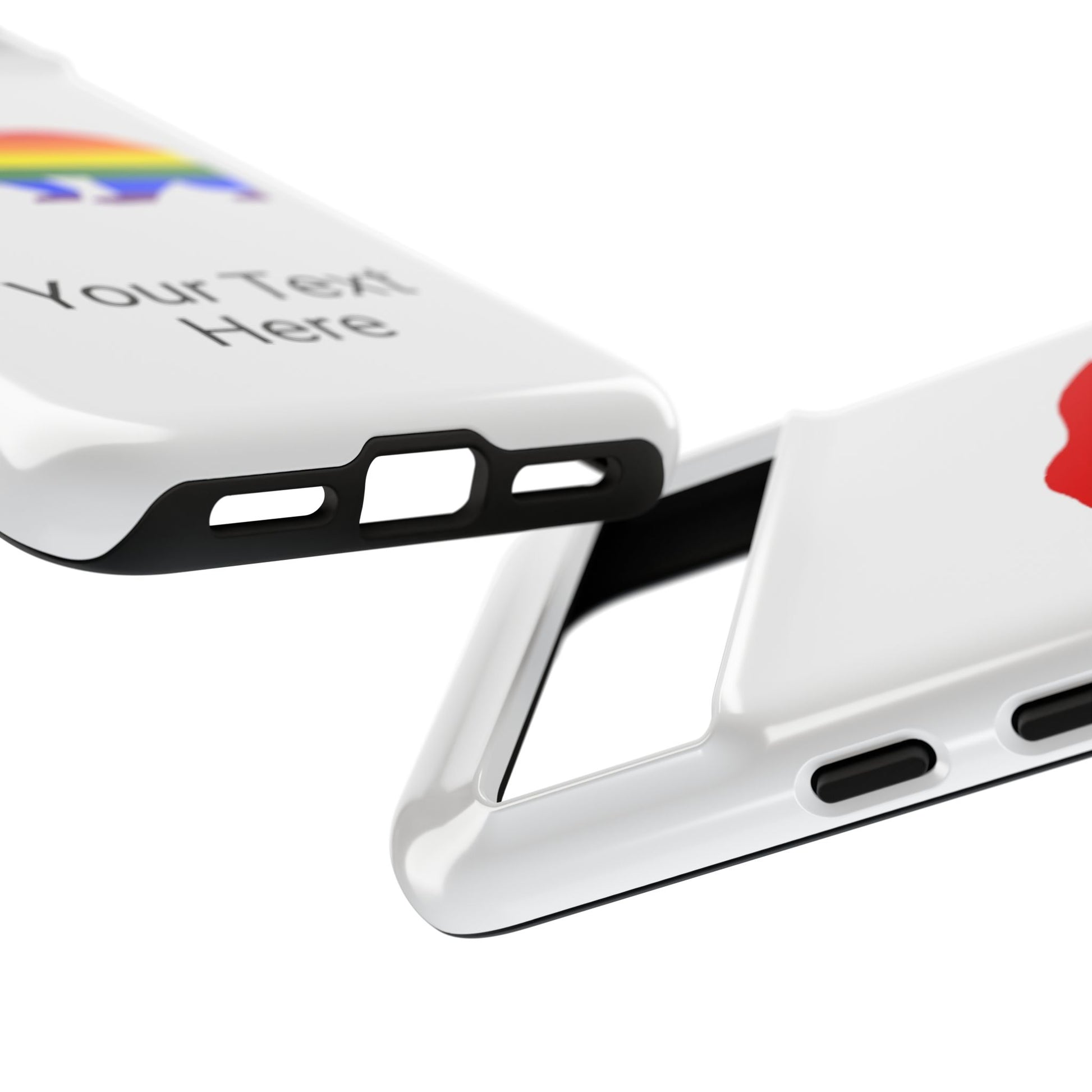 PRIDE BEAR Personalized Older Model Phone Cases - Tammy & Friends Travel