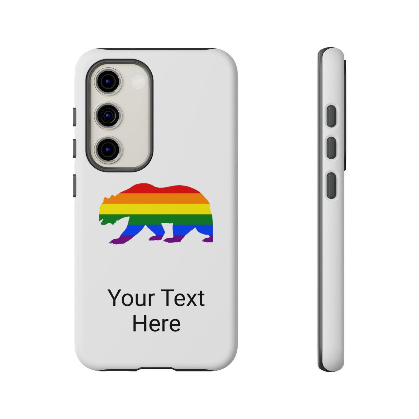 PRIDE BEAR Personalized Older Model Phone Cases - Tammy & Friends Travel