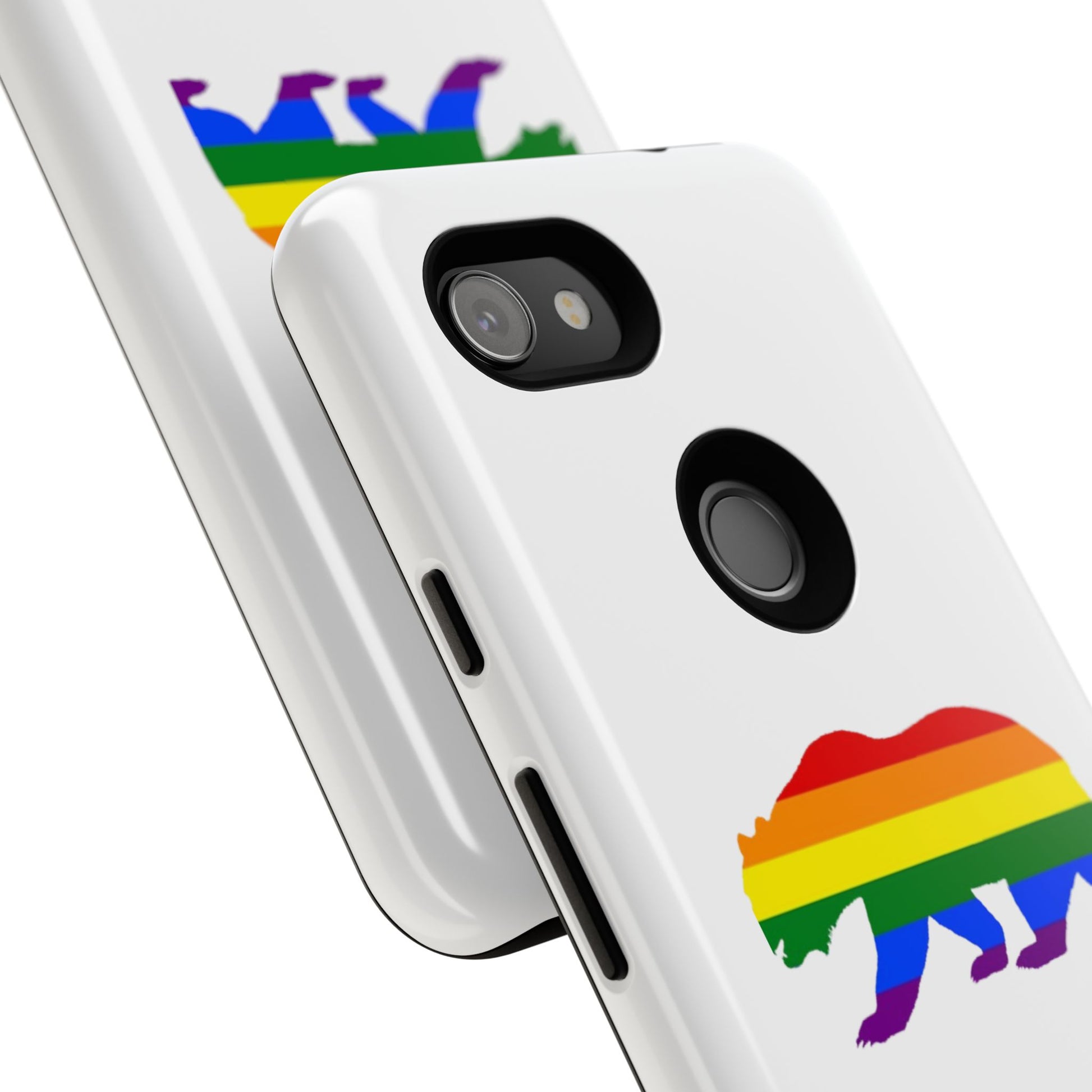 PRIDE BEAR Personalized Older Model Phone Cases - Tammy & Friends Travel