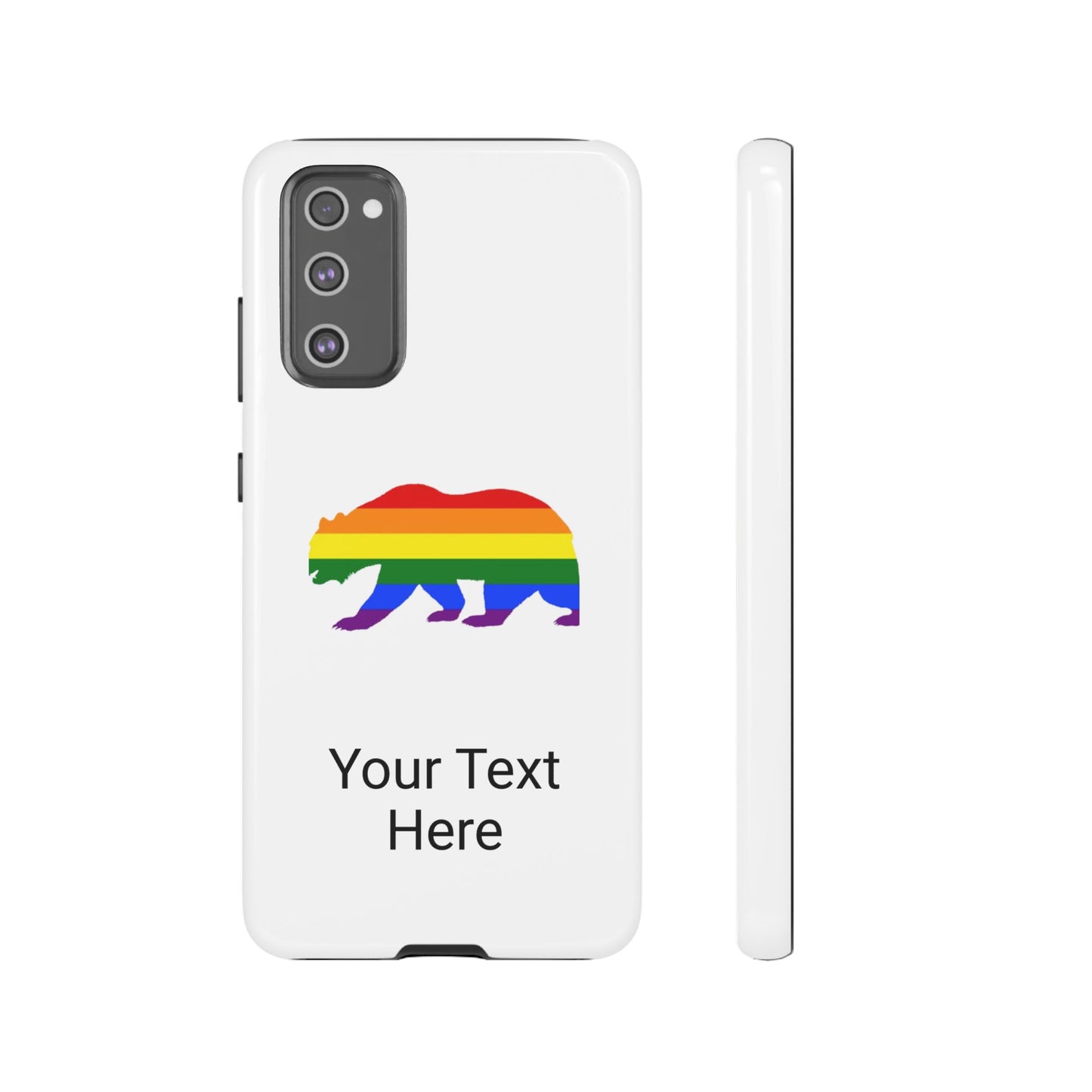 PRIDE BEAR Personalized Older Model Phone Cases - Tammy & Friends Travel