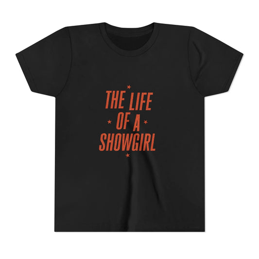 TAYLOR THE LIFE OF A SHOWGIRL - Youth Short Sleeve Tee (NOT PERSONALIZED) - Tammy & Friends Travel