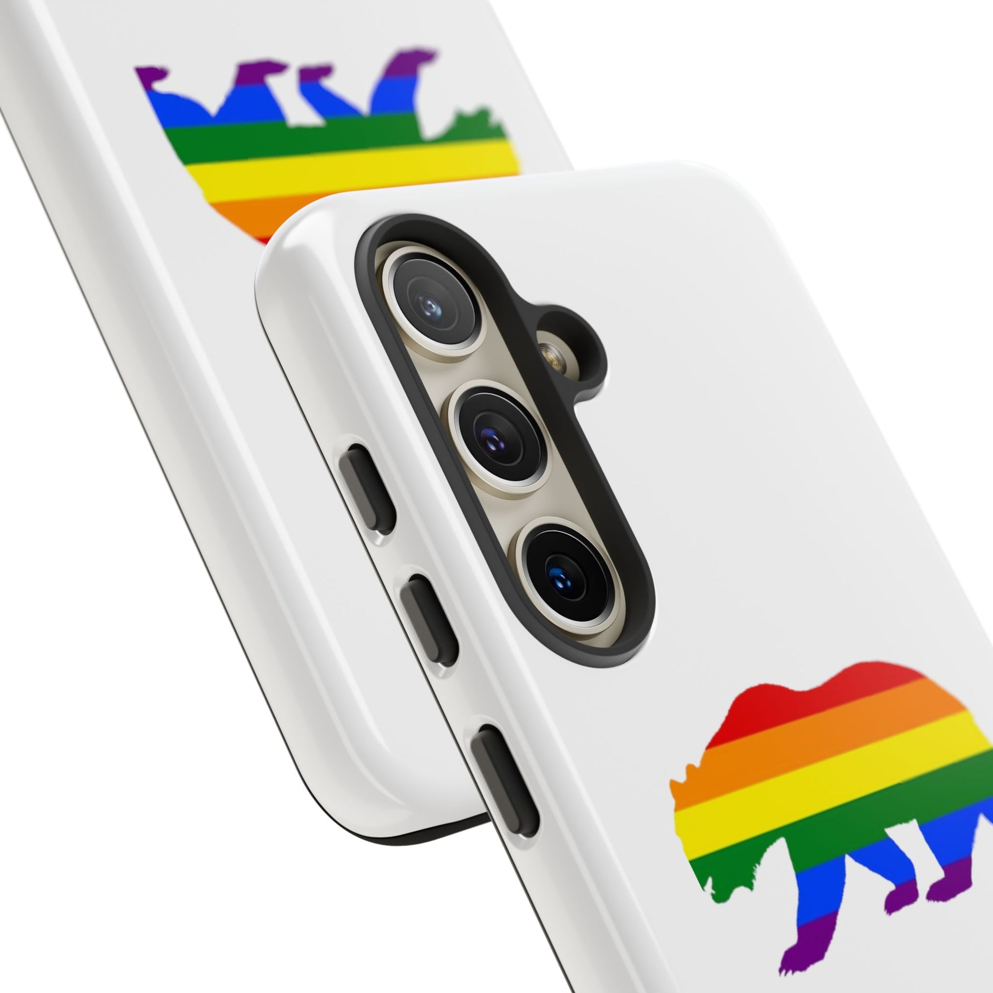 PRIDE BEAR Personalized Older Model Phone Cases - Tammy & Friends Travel
