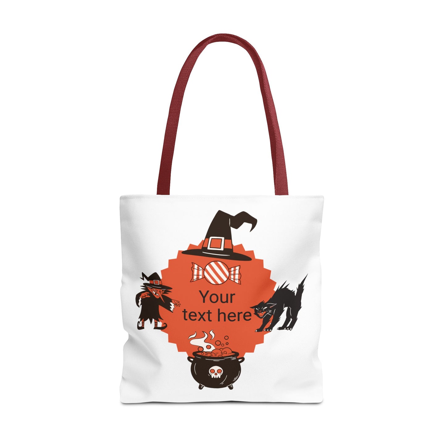 HALLOWEEN TRICK OR TREAT - Tote Bag. (CAN PERSONALIZE) - Tammy & Friends Travel