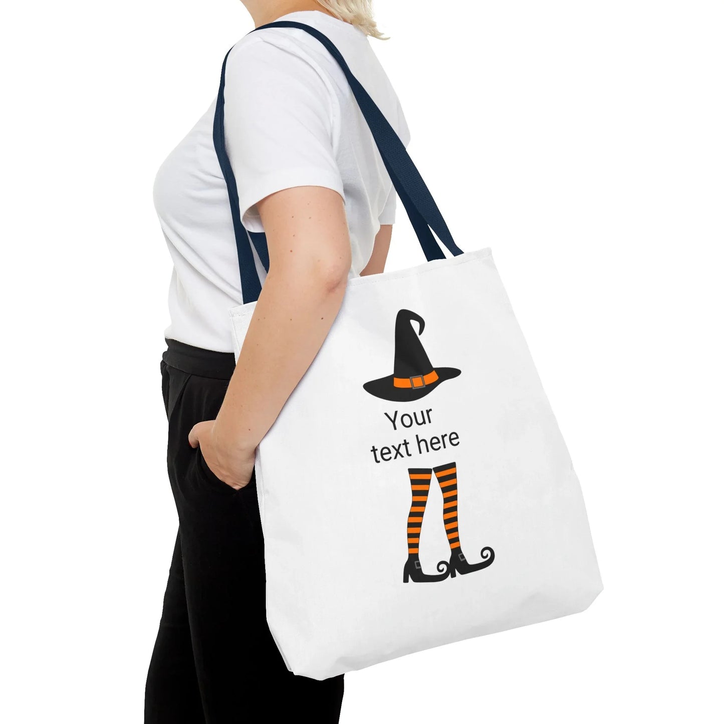 HALLOWEEN WITCH - Tote Bag. (CAN PERSONALIZE) - Tammy & Friends Travel