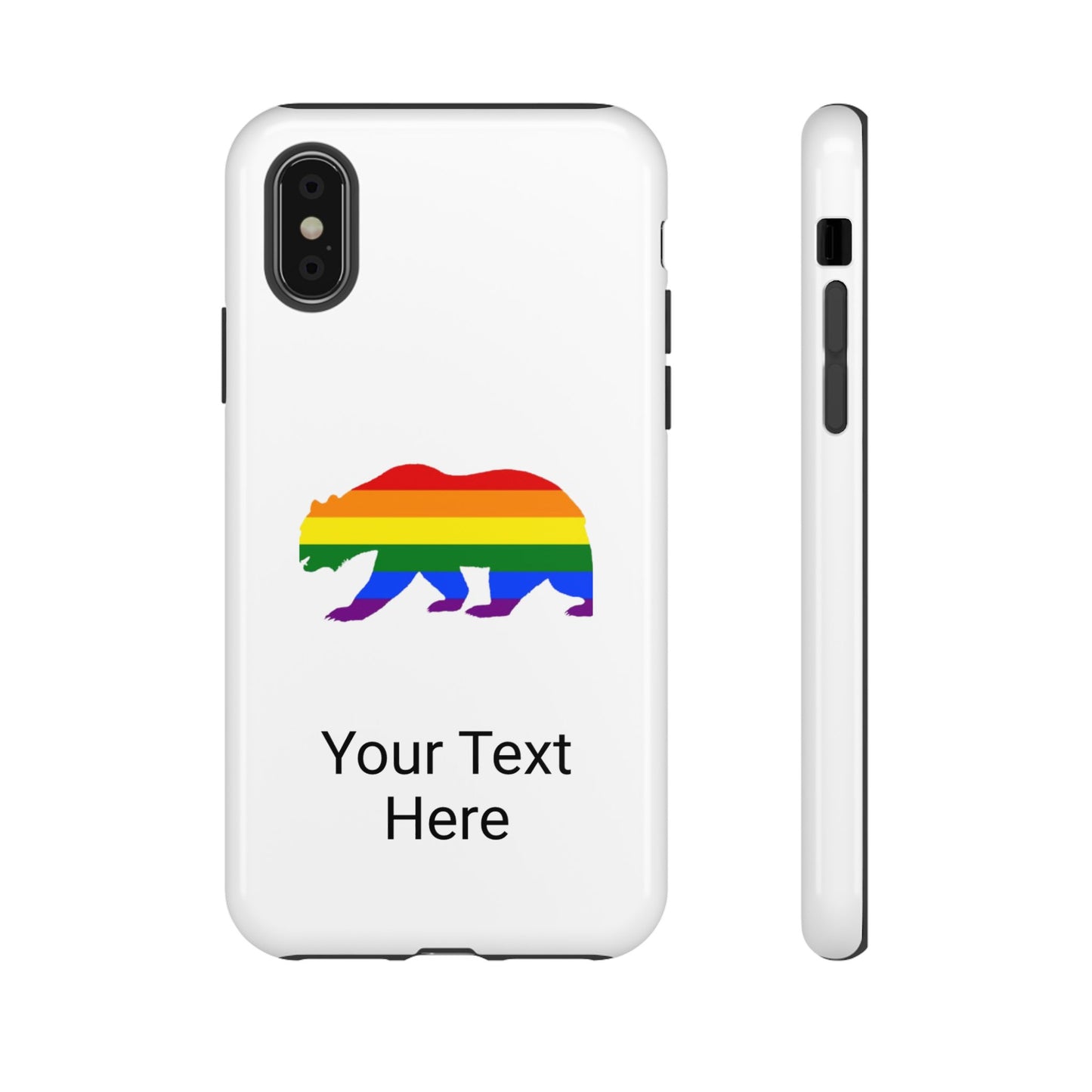 PRIDE BEAR Personalized Older Model Phone Cases - Tammy & Friends Travel