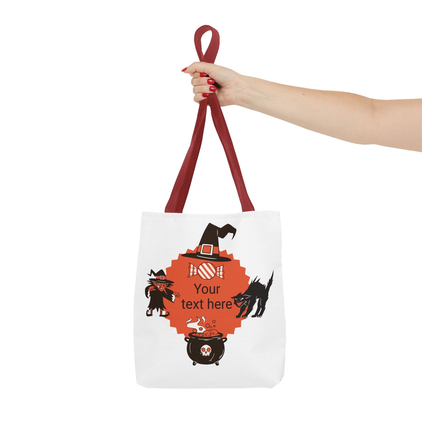 HALLOWEEN TRICK OR TREAT - Tote Bag. (CAN PERSONALIZE) - Tammy & Friends Travel