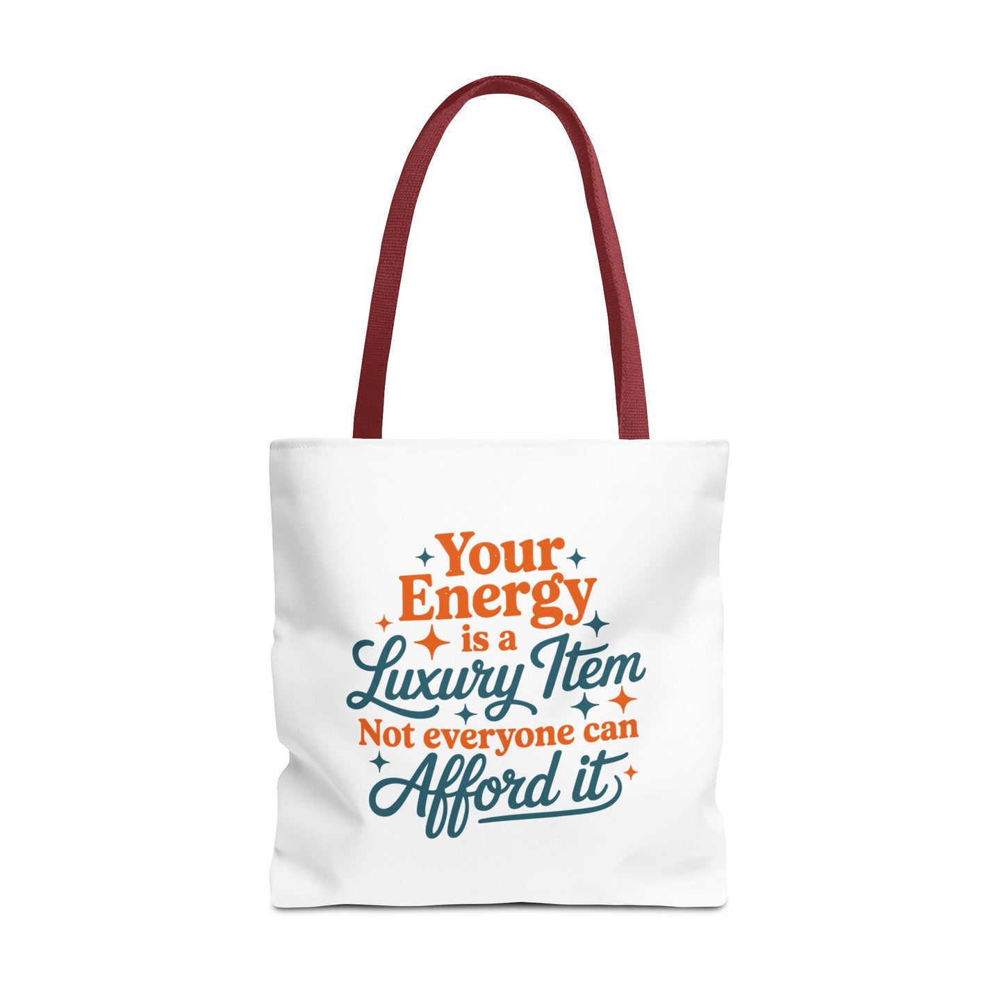 TAYLOR YOUR ENERGY IS A LUXURY - Tote Bag (NOT PERSONALIZED) - Tammy & Friends Travel