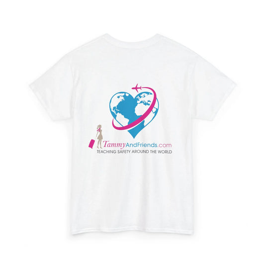 TAMMY'S TRAVEL - Unisex Tee - Tammy & Friends Vacation Wanderlust Apparel - Logo on the back! - Tammy & Friends Travel