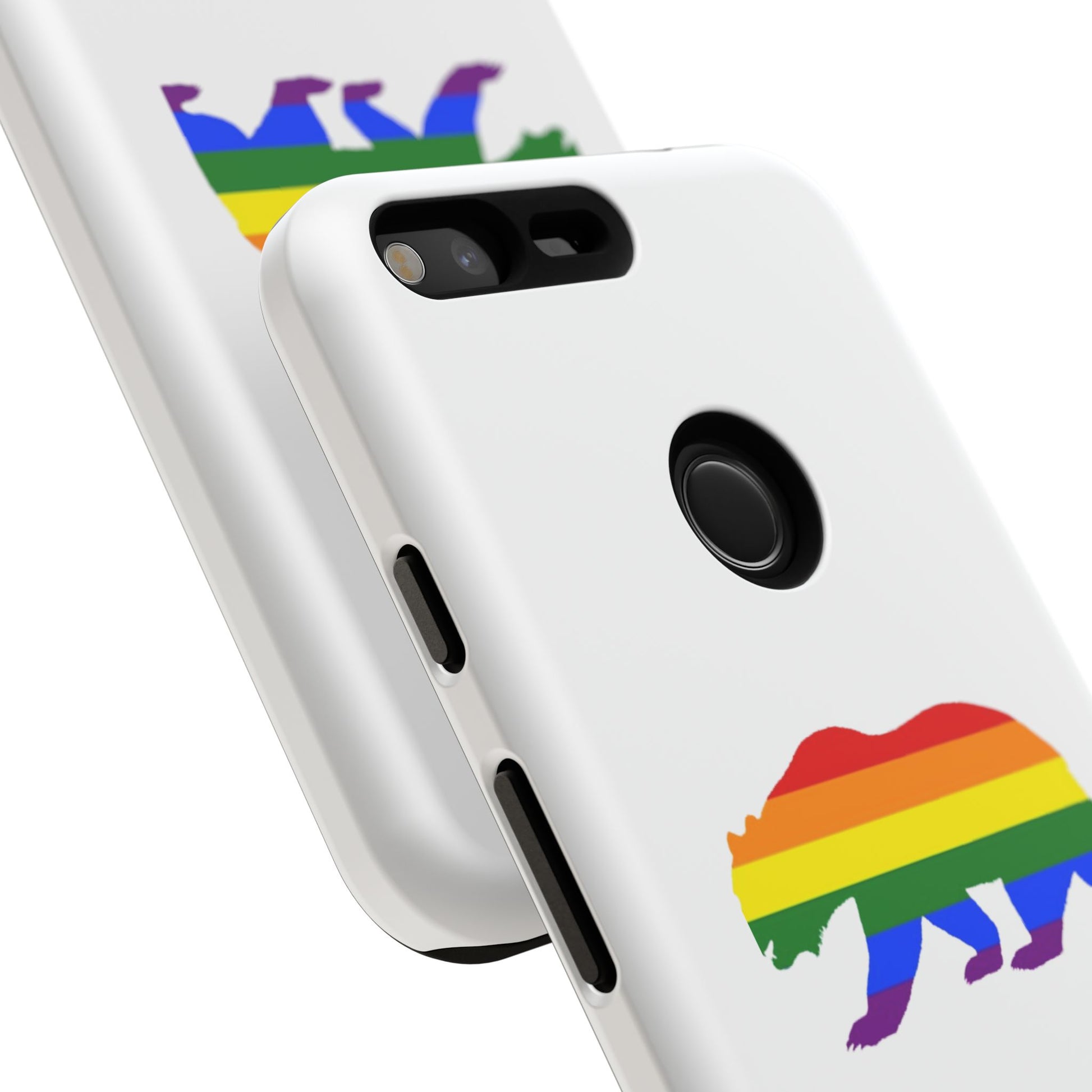 PRIDE BEAR Personalized Older Model Phone Cases - Tammy & Friends Travel