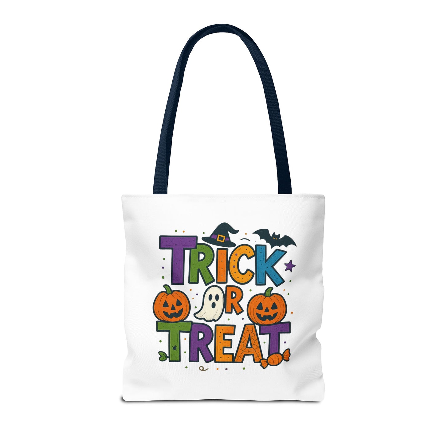 HALLOWEEN TRICK OR TREAT - Tote Bag. (CAN PERSONALIZE) - Tammy & Friends Travel