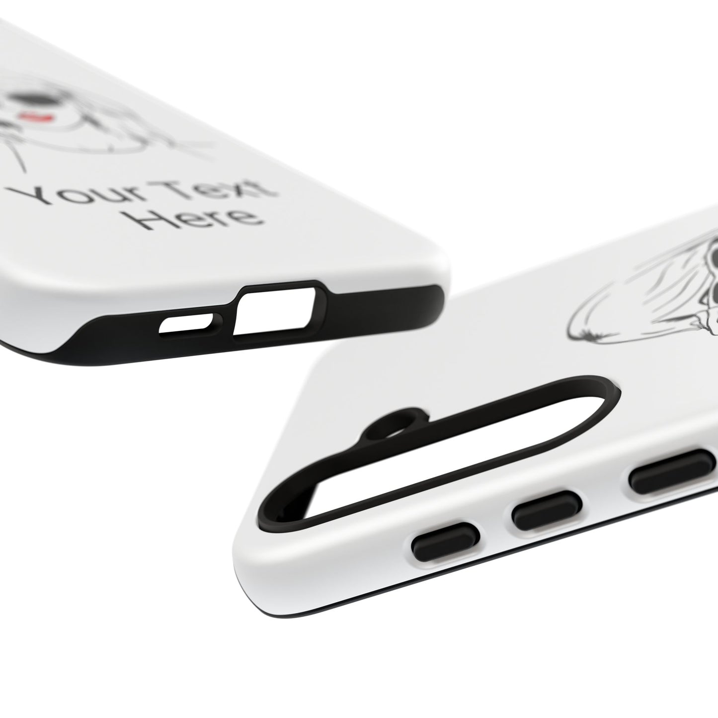 TAYLOR with RED LIPS - OLDER Model Phone Cases (CAN PERSONALIZE) - Tammy & Friends Travel