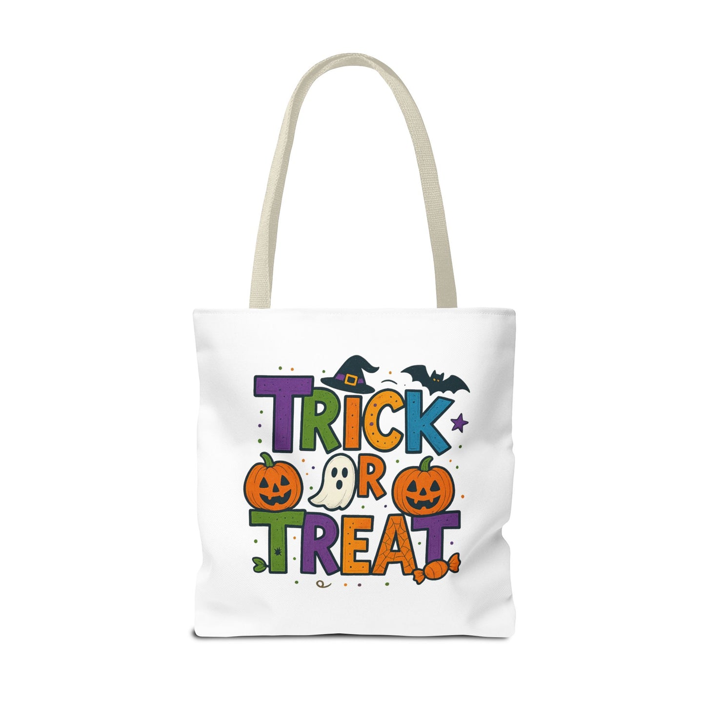 HALLOWEEN TRICK OR TREAT - Tote Bag. (CAN PERSONALIZE) - Tammy & Friends Travel