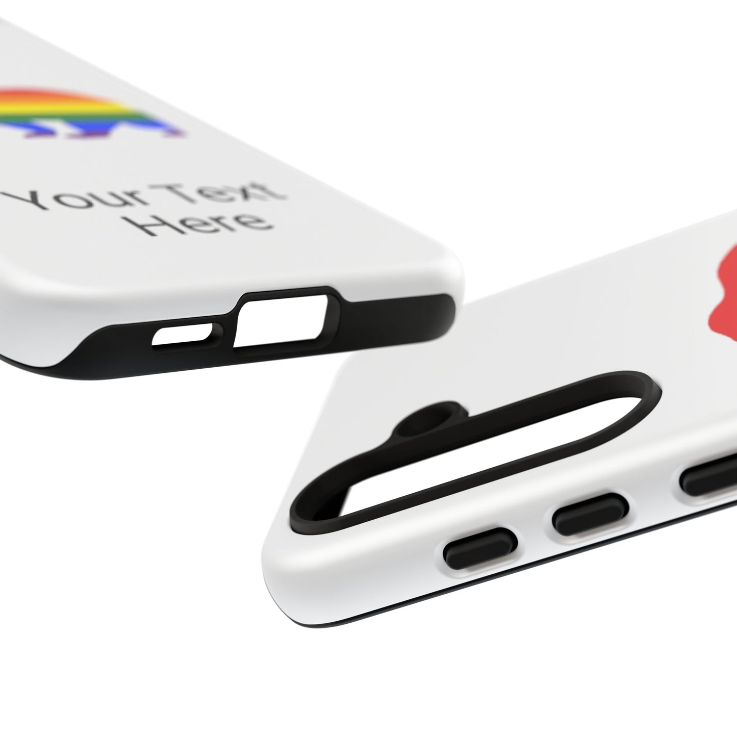 PRIDE BEAR Personalized Older Model Phone Cases - Tammy & Friends Travel