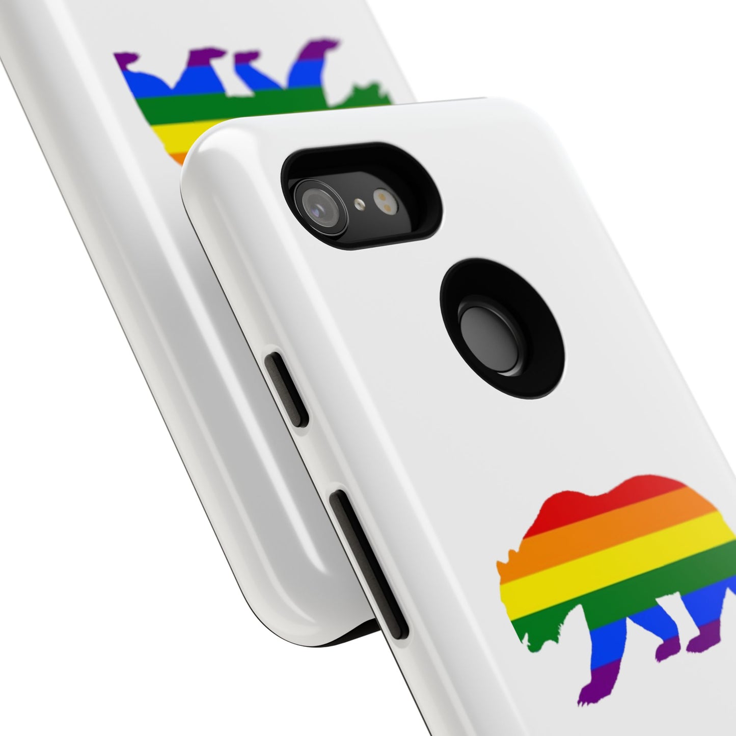 PRIDE BEAR Personalized Older Model Phone Cases - Tammy & Friends Travel