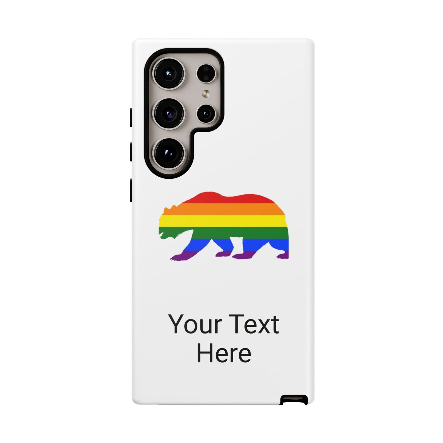 PRIDE BEAR Personalized Older Model Phone Cases - Tammy & Friends Travel